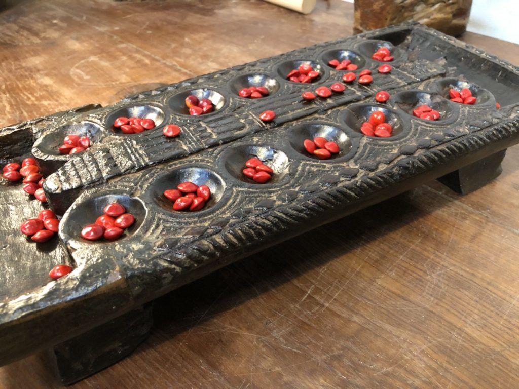 Pallankuzhi. Pallanghuzi referred to as Pallankuli, is a traditional mancala game prevalent in South India, notably Kerala and Tamil Nadu.
