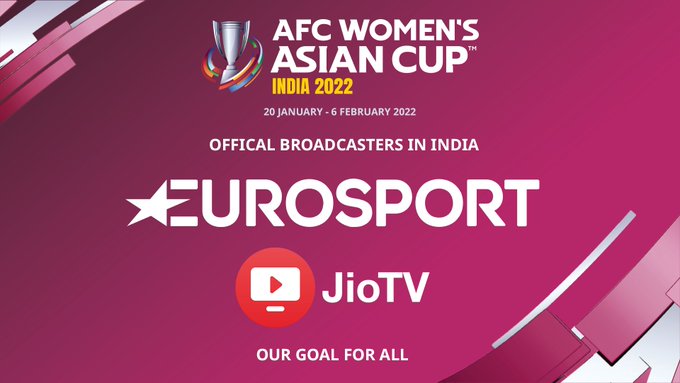 AFC Women's Asian Cup India 2022 Live Telecast: Eurosports will officially broadcast all matches of the competition, Check More Details